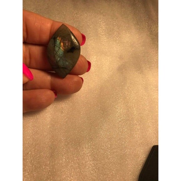 Labradorite Cabochon Lot - 5 cabs #2 - Picture 6 of 8